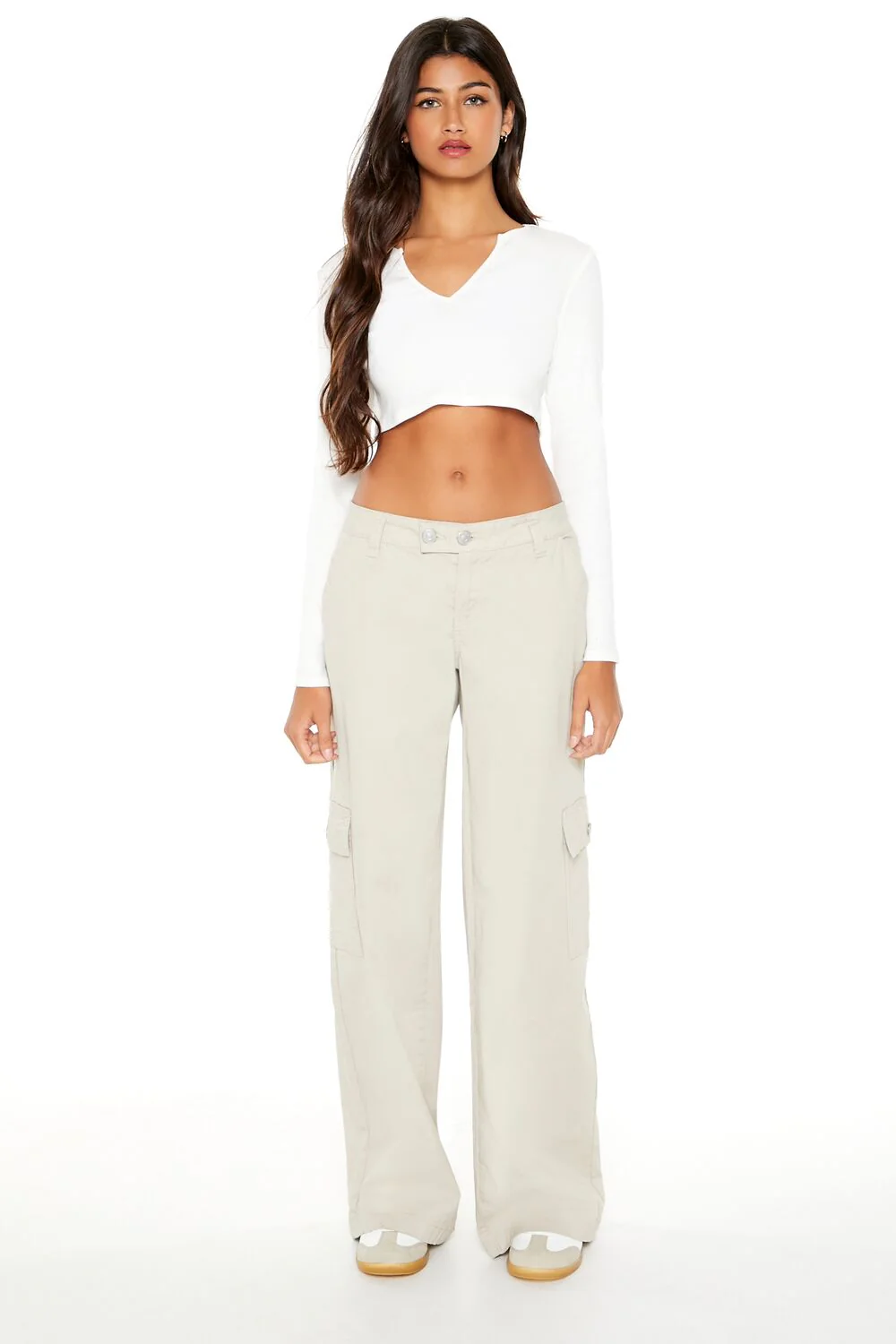 Split-Neck Crop Top - Image 4