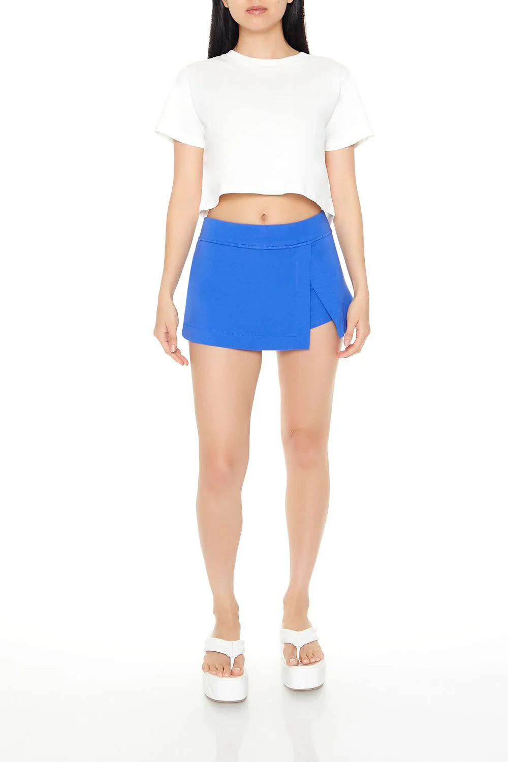 Tulip-Hem Mini Skirt - Image 13