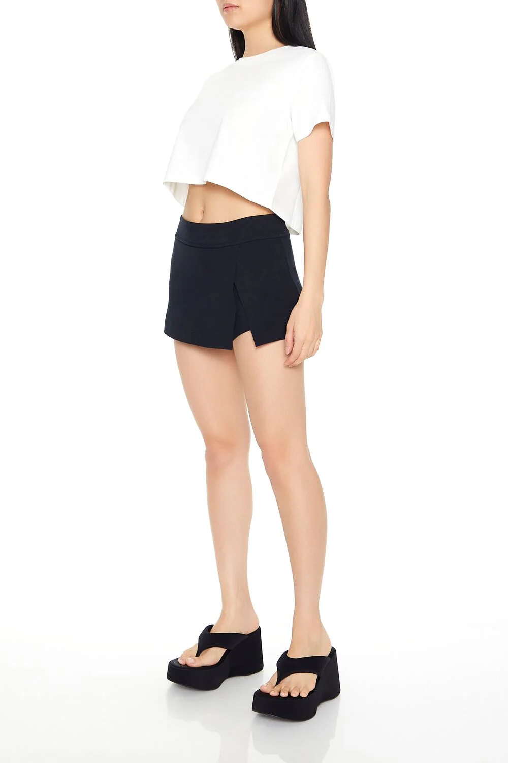 Tulip-Hem Mini Skirt - Image 2