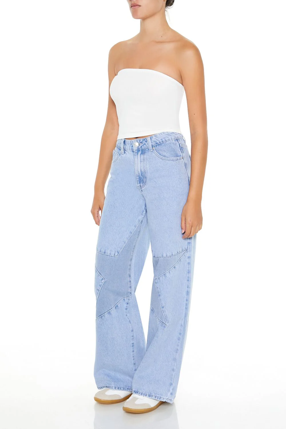 Star Patchwork High-Rise Jeans - Image 3