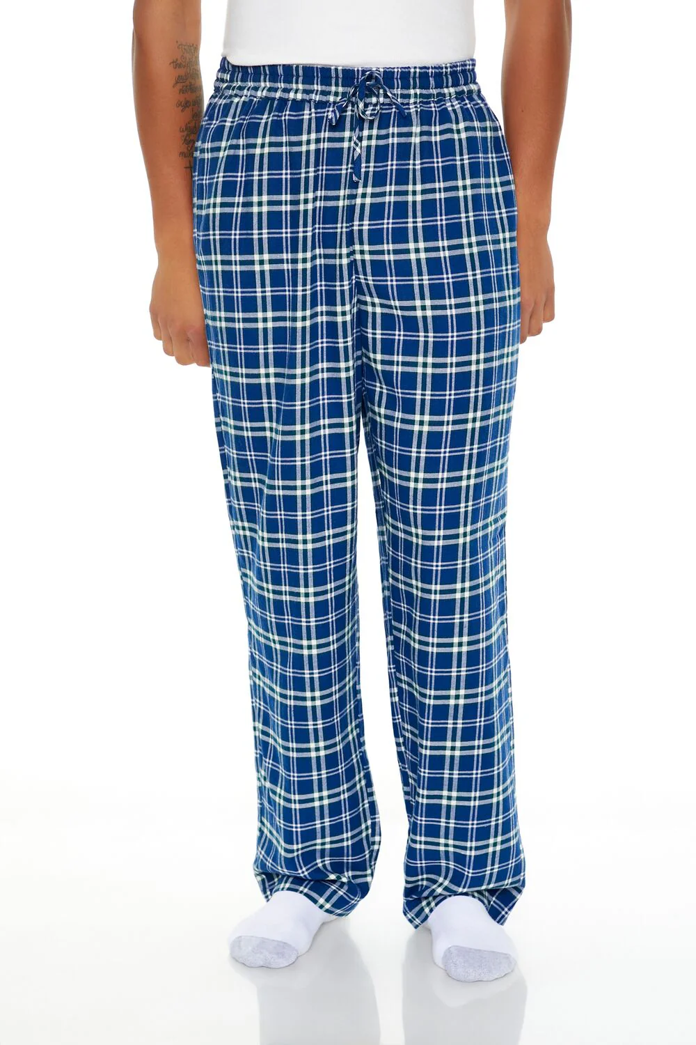 Flannel Plaid Pajama Pants - Image 2