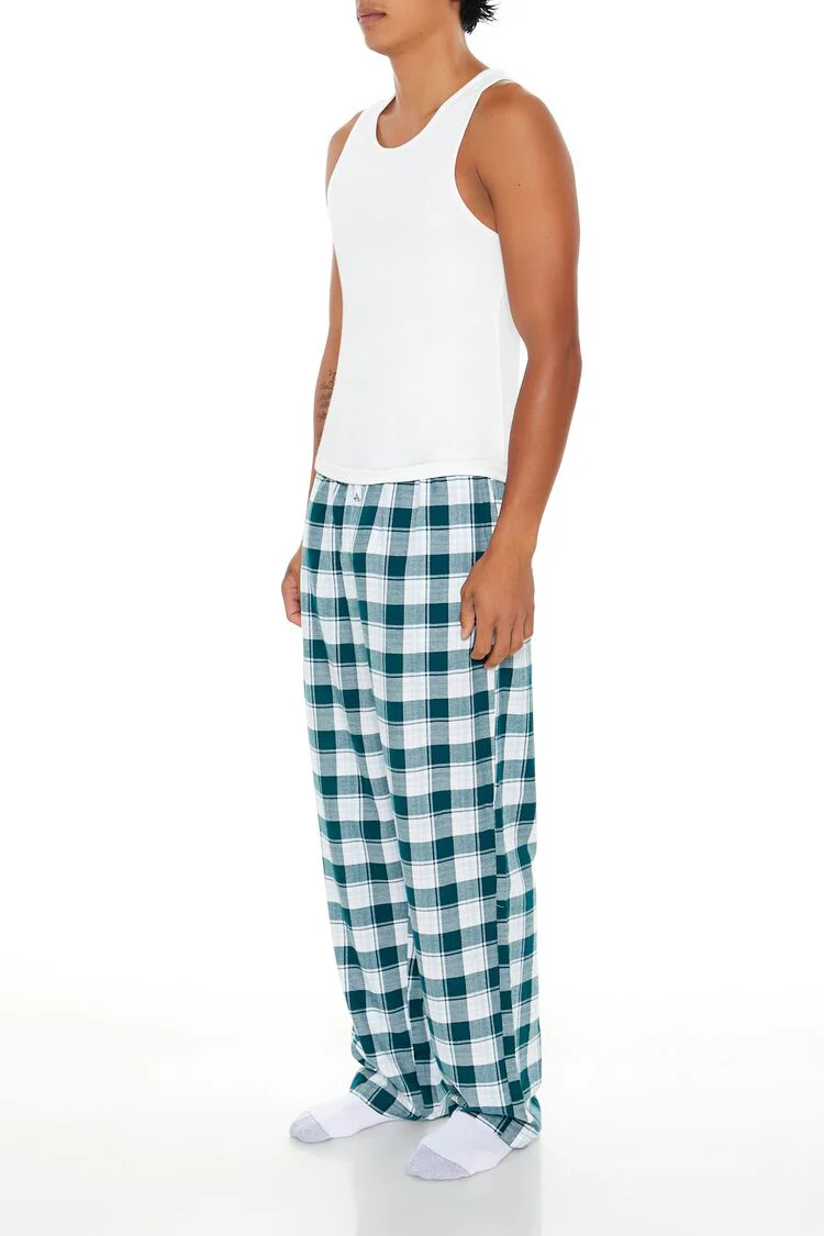 Plaid Flannel Pajama Pants - Image 3