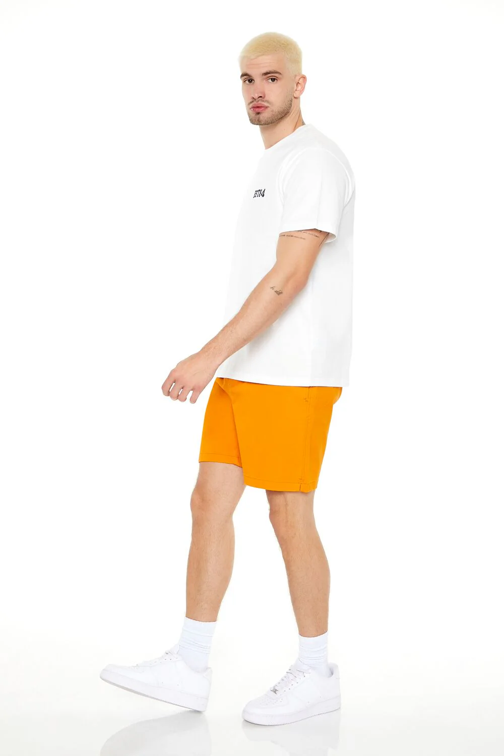 Twill Drawstring Shorts - Image 2