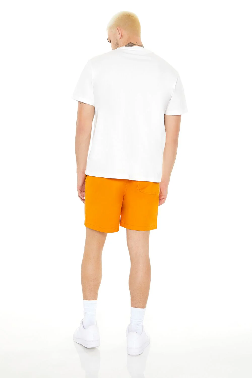 Twill Drawstring Shorts - Image 3