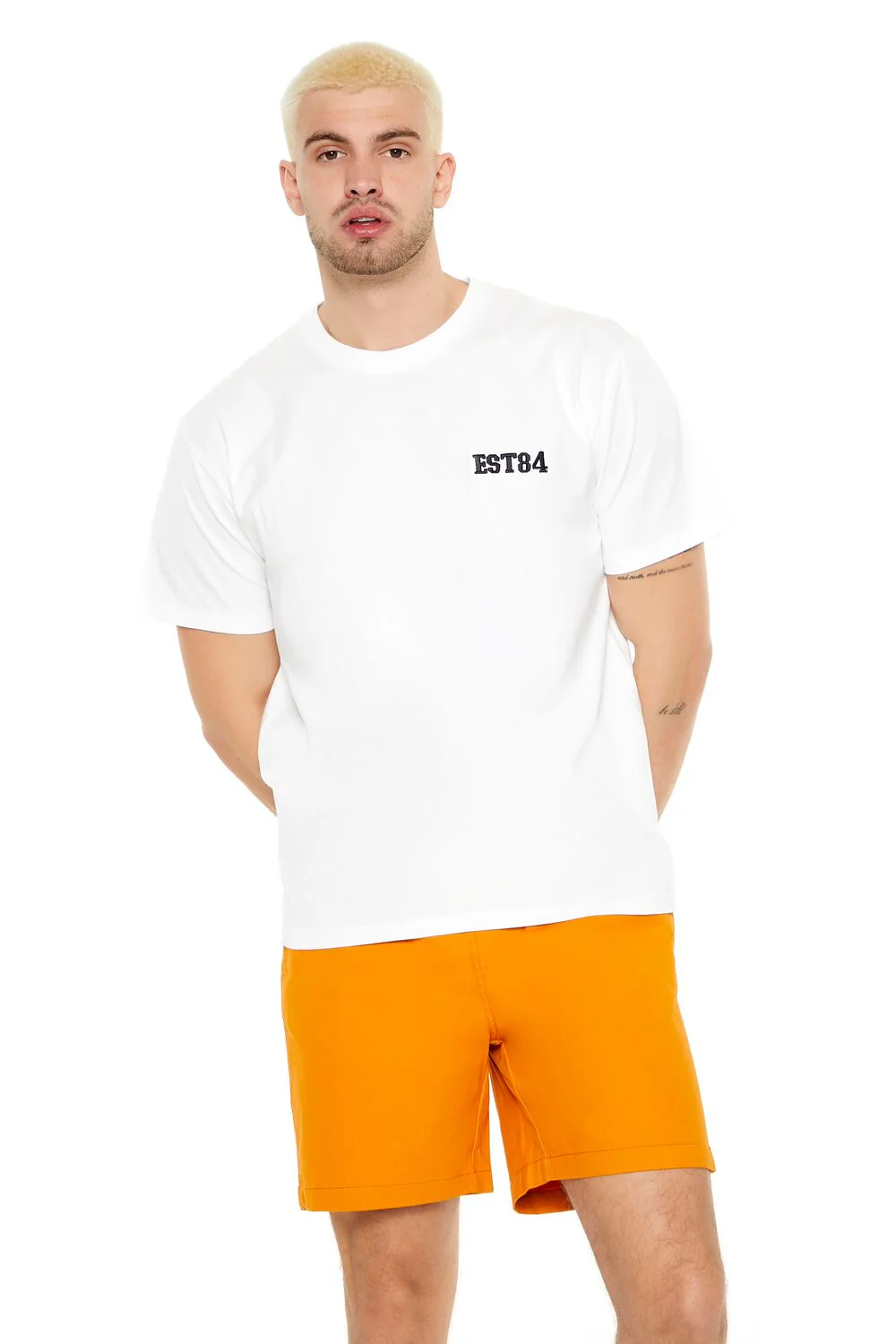Twill Drawstring Shorts - Image 4