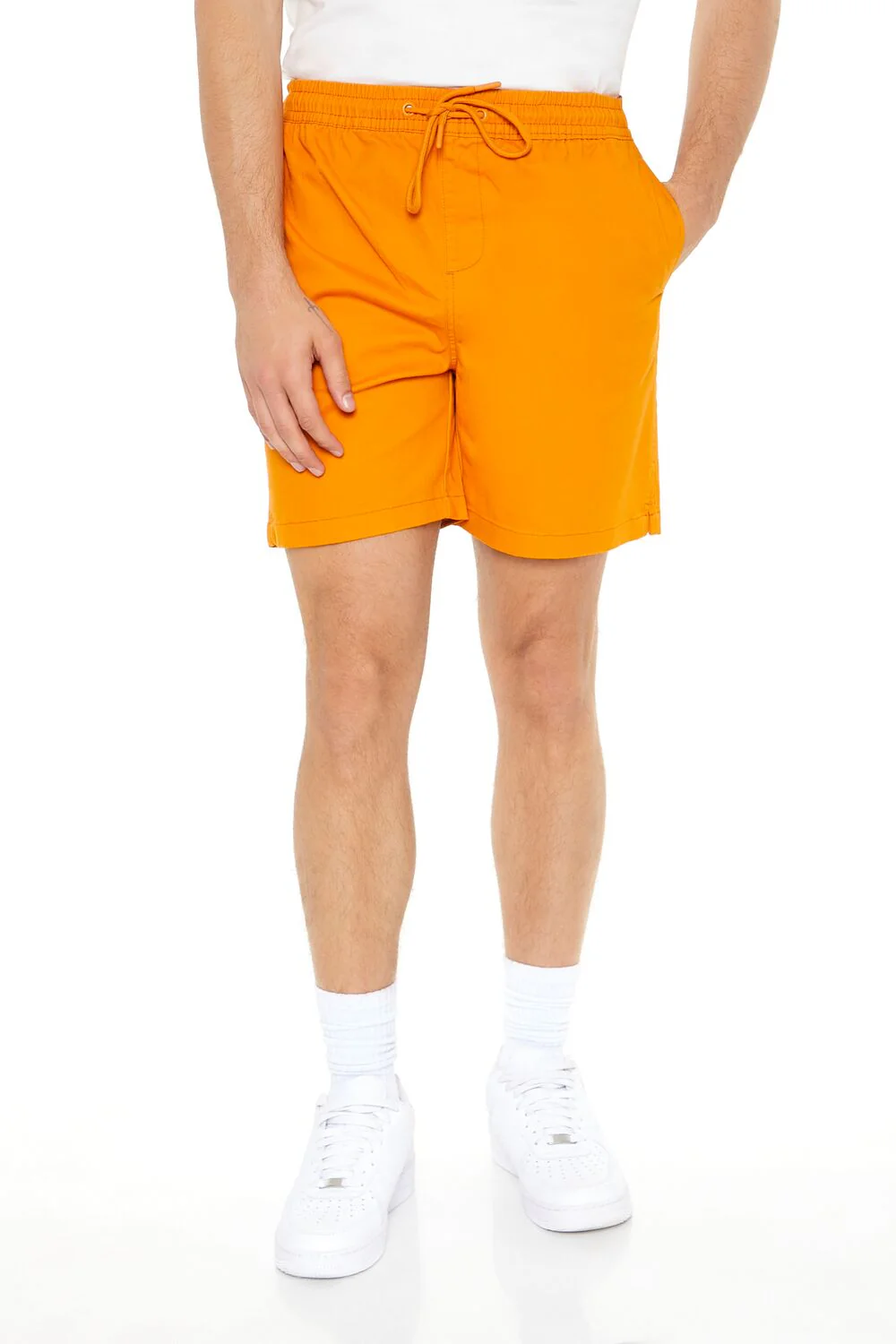 Twill Drawstring Shorts - Image 5