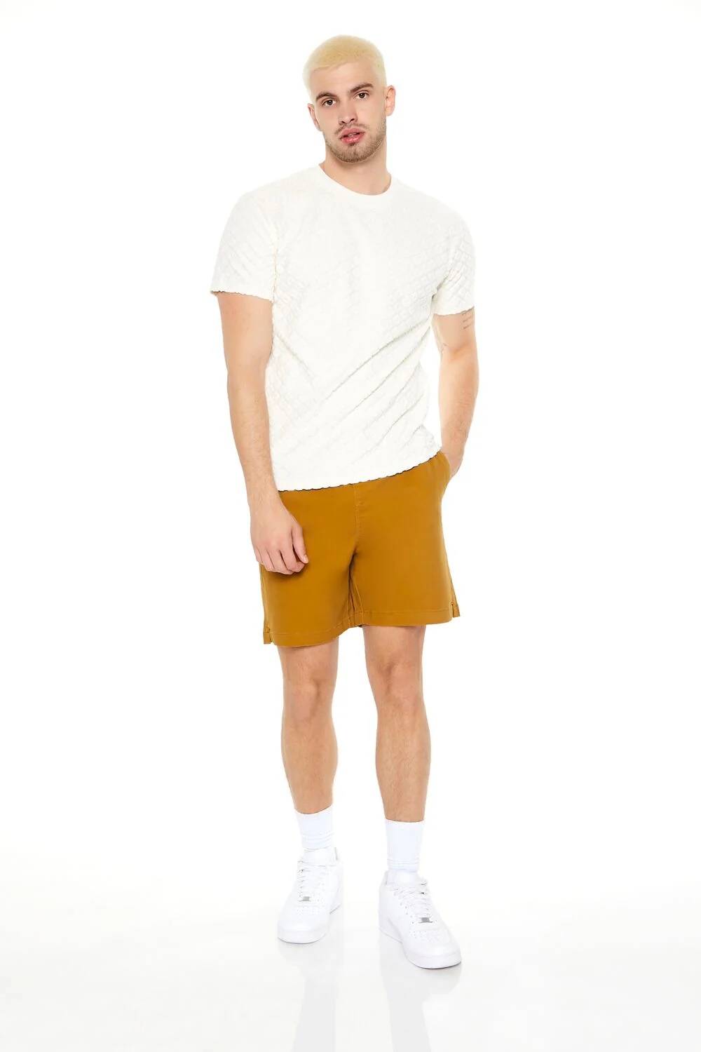 Twill Drawstring Shorts - Image 6