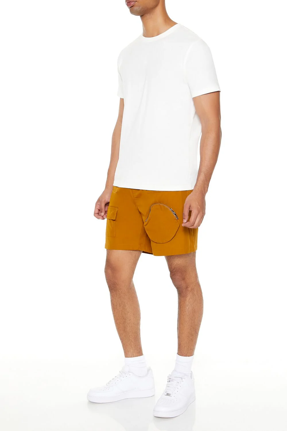 Drawstring Cargo Shorts - Image 3