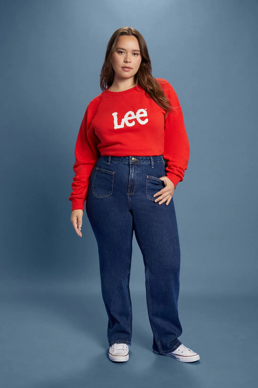 Plus Size Fleece Lee Graphic Pullover - Image 2