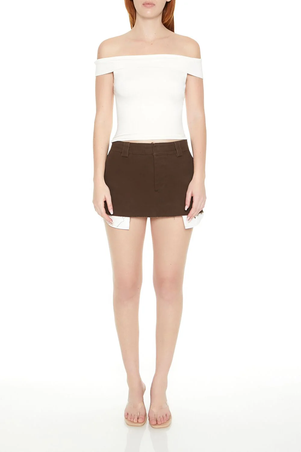 Off-the-Shoulder Fitted Top - Image 4