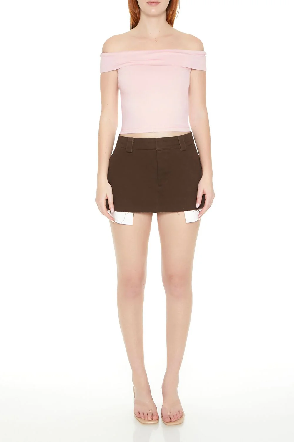 Off-the-Shoulder Fitted Top - Image 9