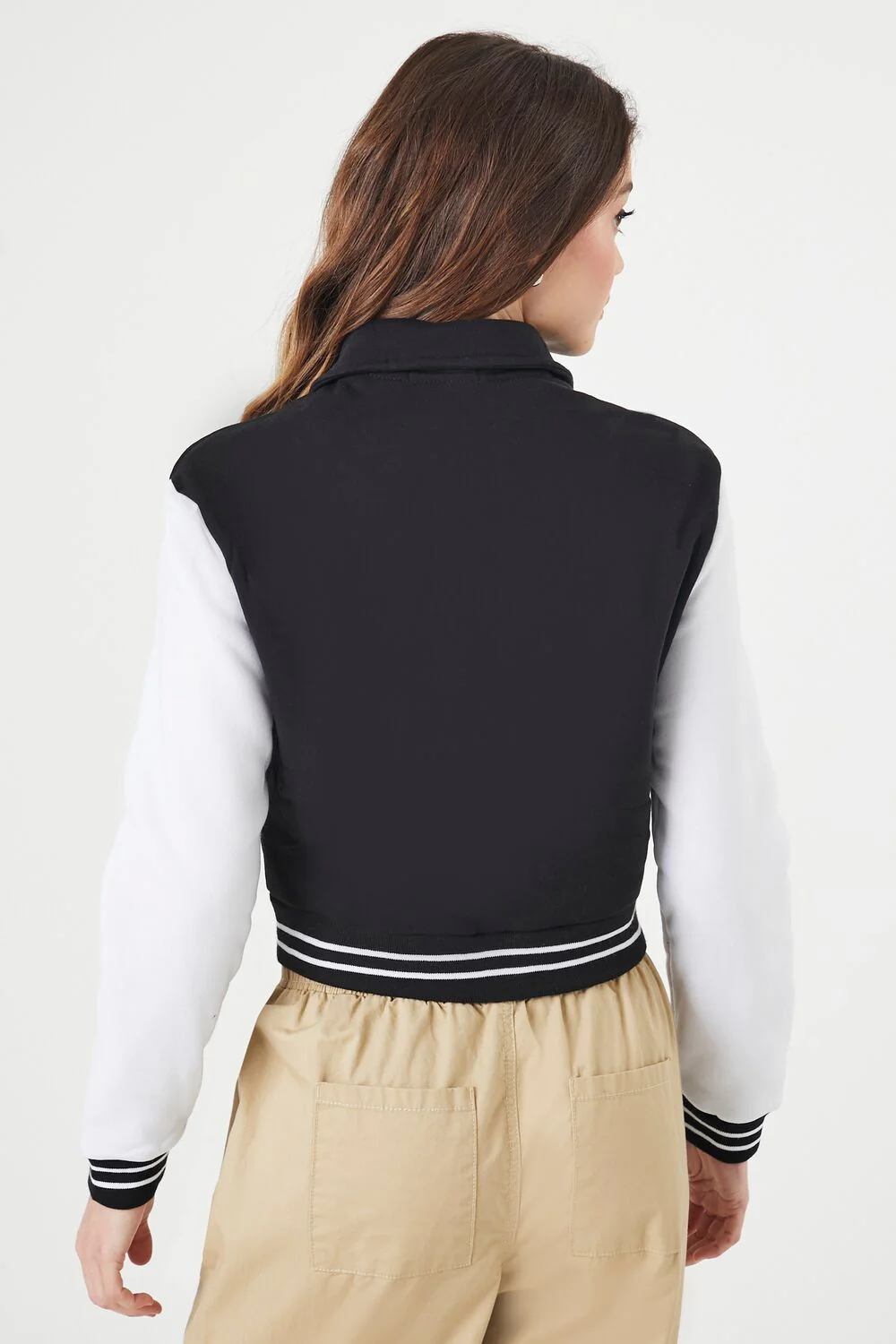 Brooklyn Zip-Up Bomber Jacket - Image 4