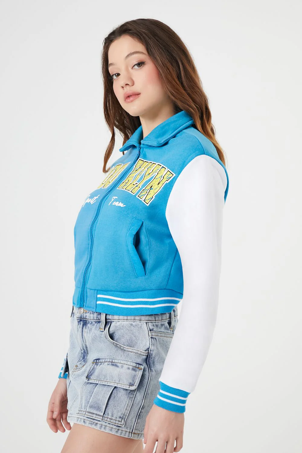 Brooklyn Zip-Up Bomber Jacket - Image 8