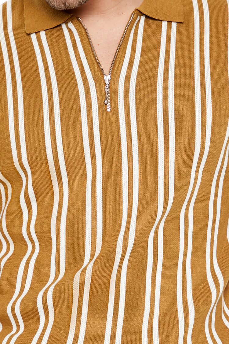 Striped Sweater-Knit Shirt - Image 5