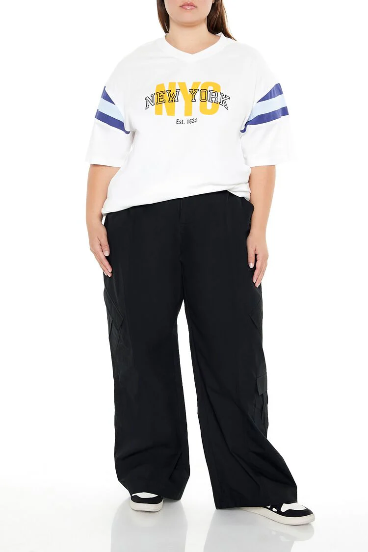 Plus Size Striped New York Tee - Image 6