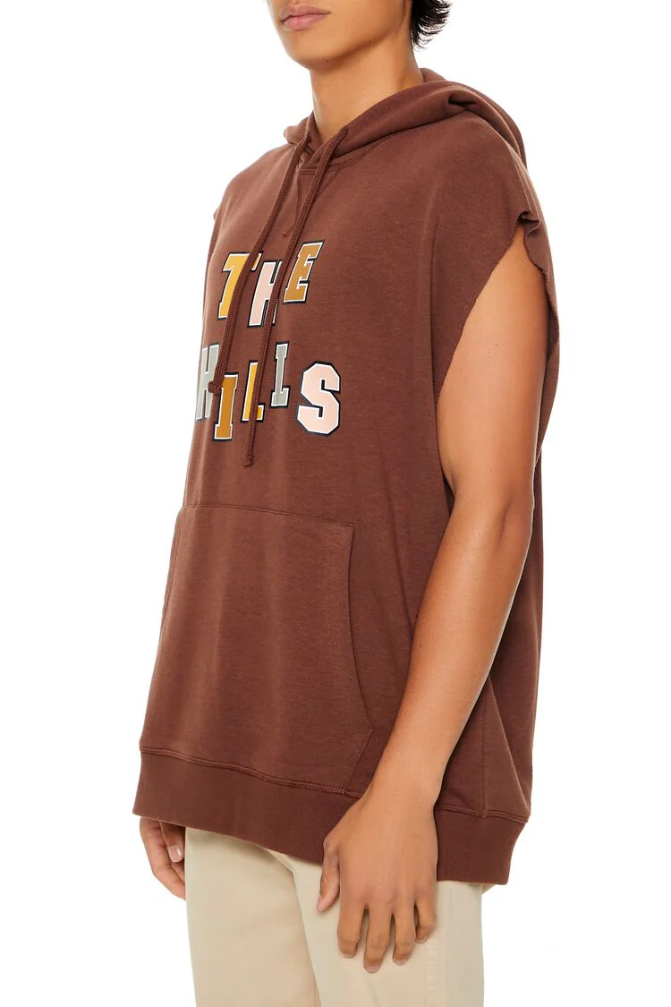 The Hills Printed Chenille Patch Hoodie - Image 3