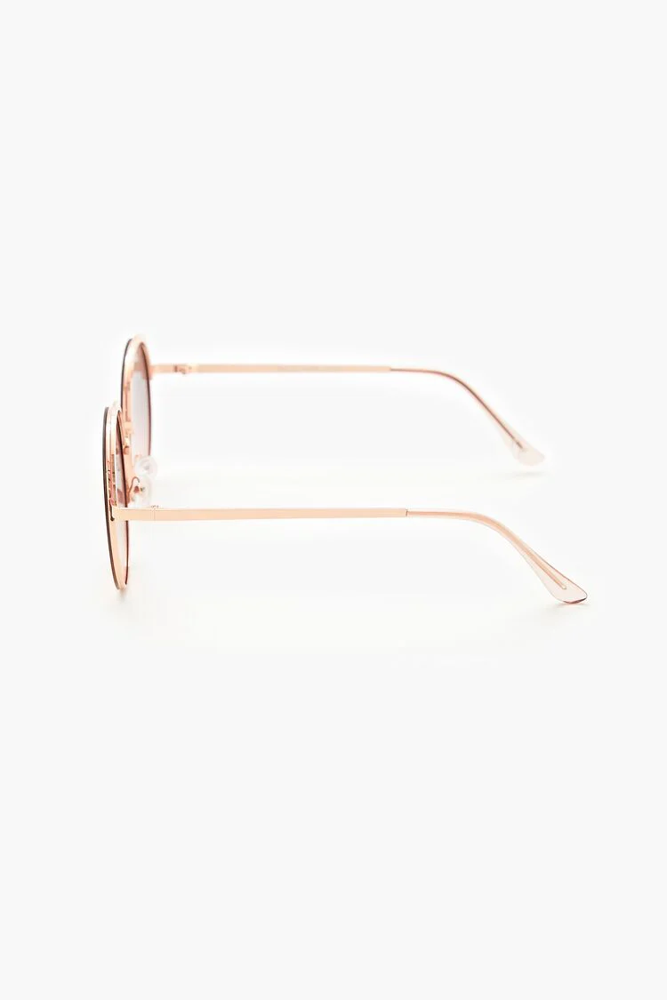 Round Frame Sunglasses - Image 3