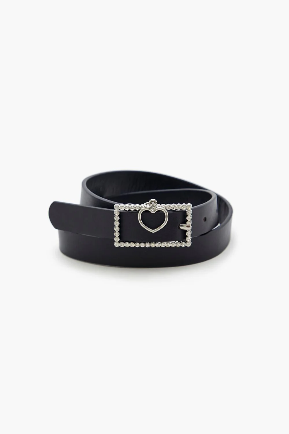 Girls Rhinestone Heart Belt (Kids) - Image 3