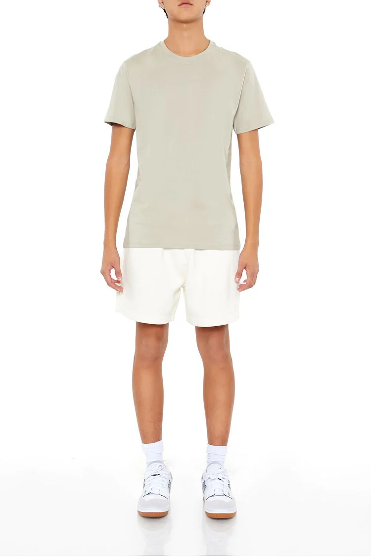Basic Cotton Crew Tee - Image 2
