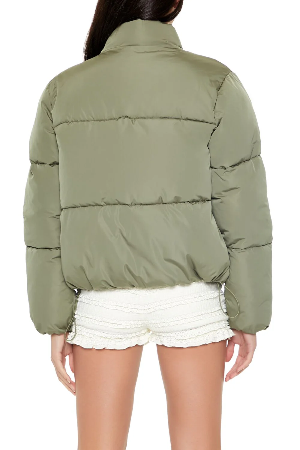 Channel-Stitched Puffer Jacket - Image 10