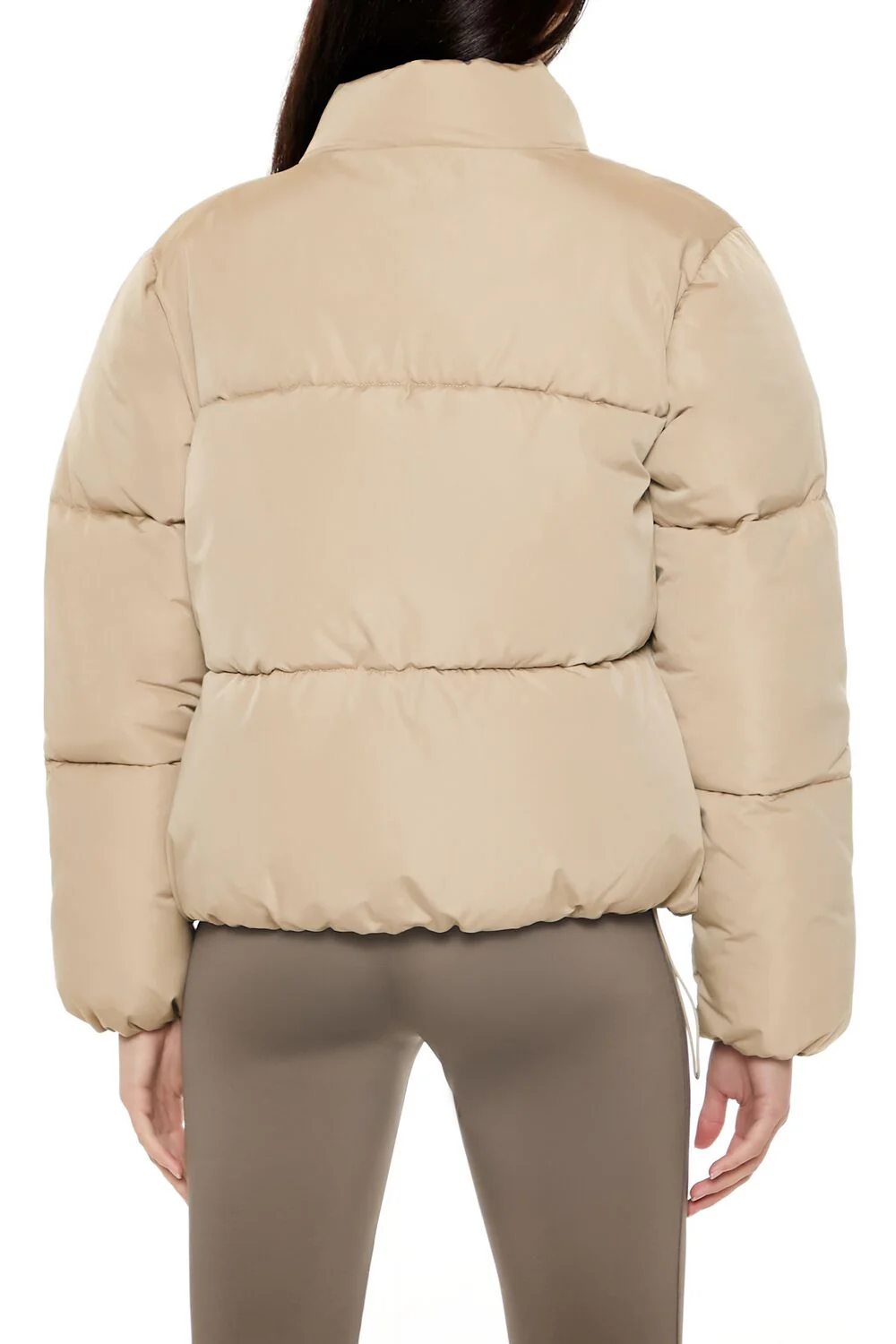 Channel-Stitched Puffer Jacket - Image 5