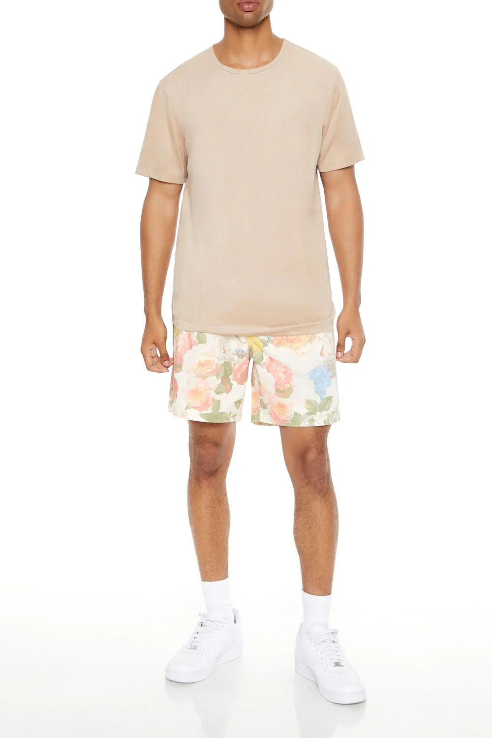 Velour Curved-Hem Tee - Image 13