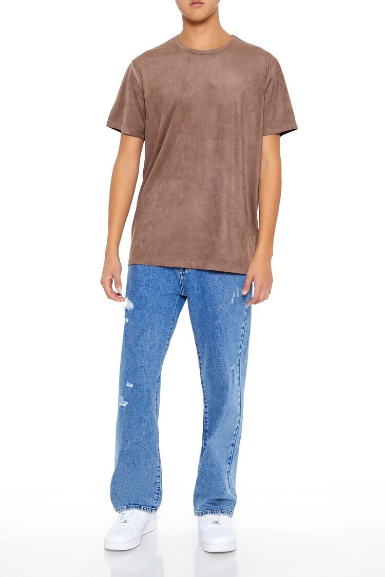 Velour Curved-Hem Tee - Image 30