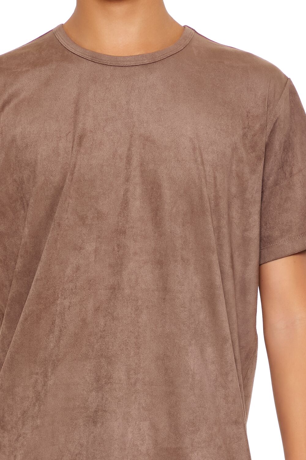 Velour Curved-Hem Tee - Image 33