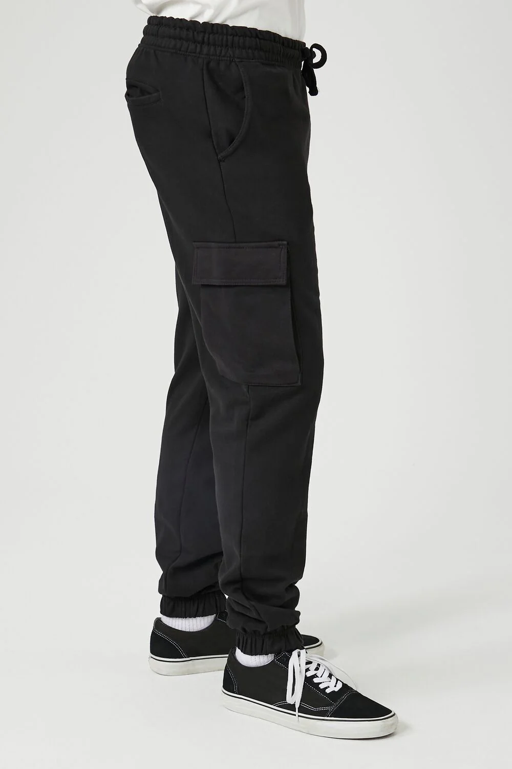Drawstring Cargo Joggers - Image 3