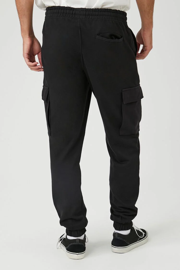 Drawstring Cargo Joggers - Image 4