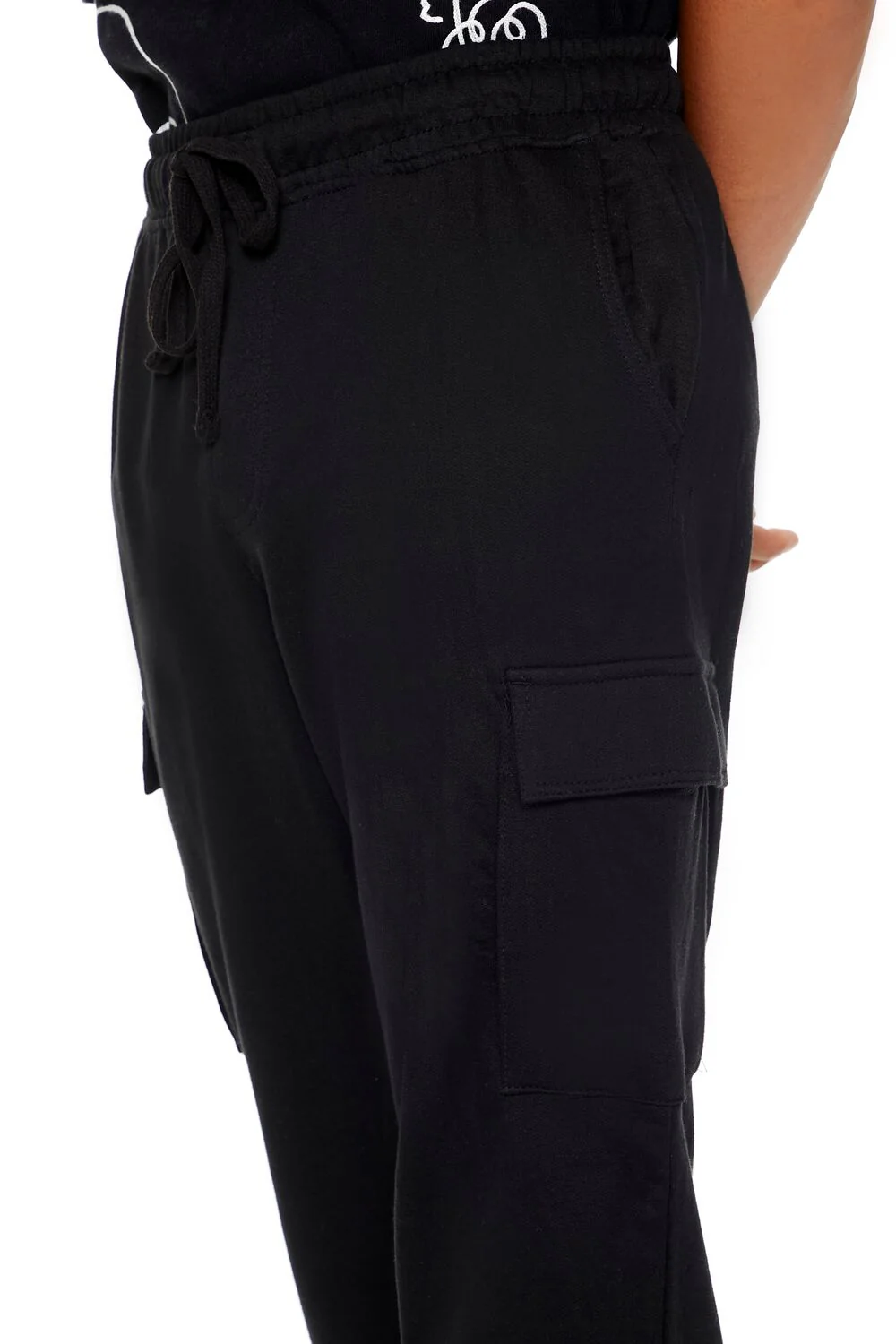 Drawstring Cargo Joggers - Image 5