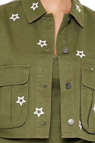 Star Cropped Shacket - Image 3