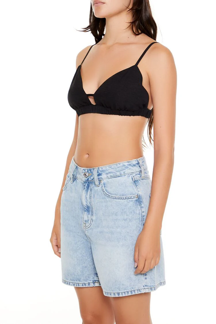 Cutout Triangle Bralette - Image 4