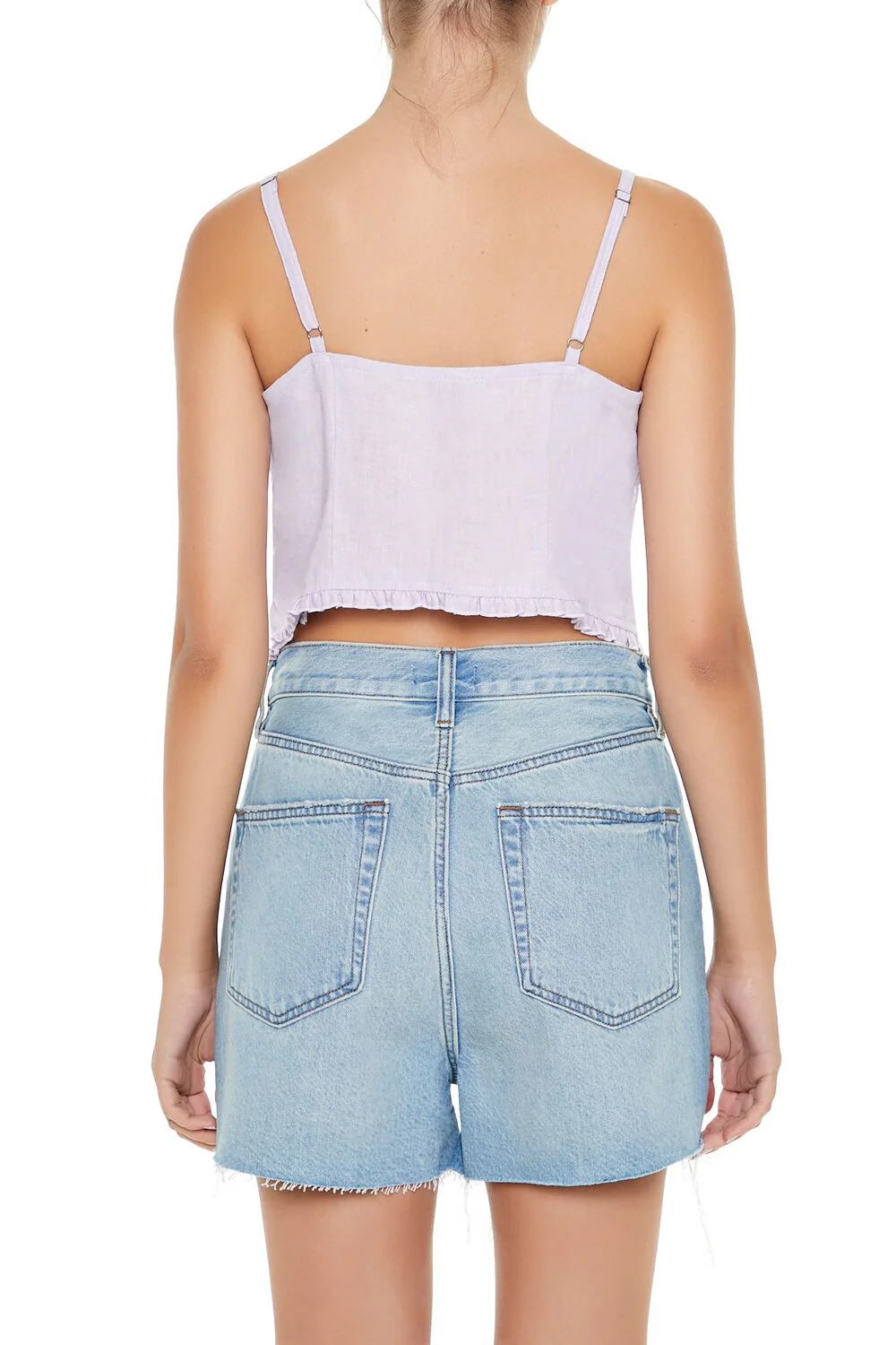 Split-Hem Cropped Cami - Image 5