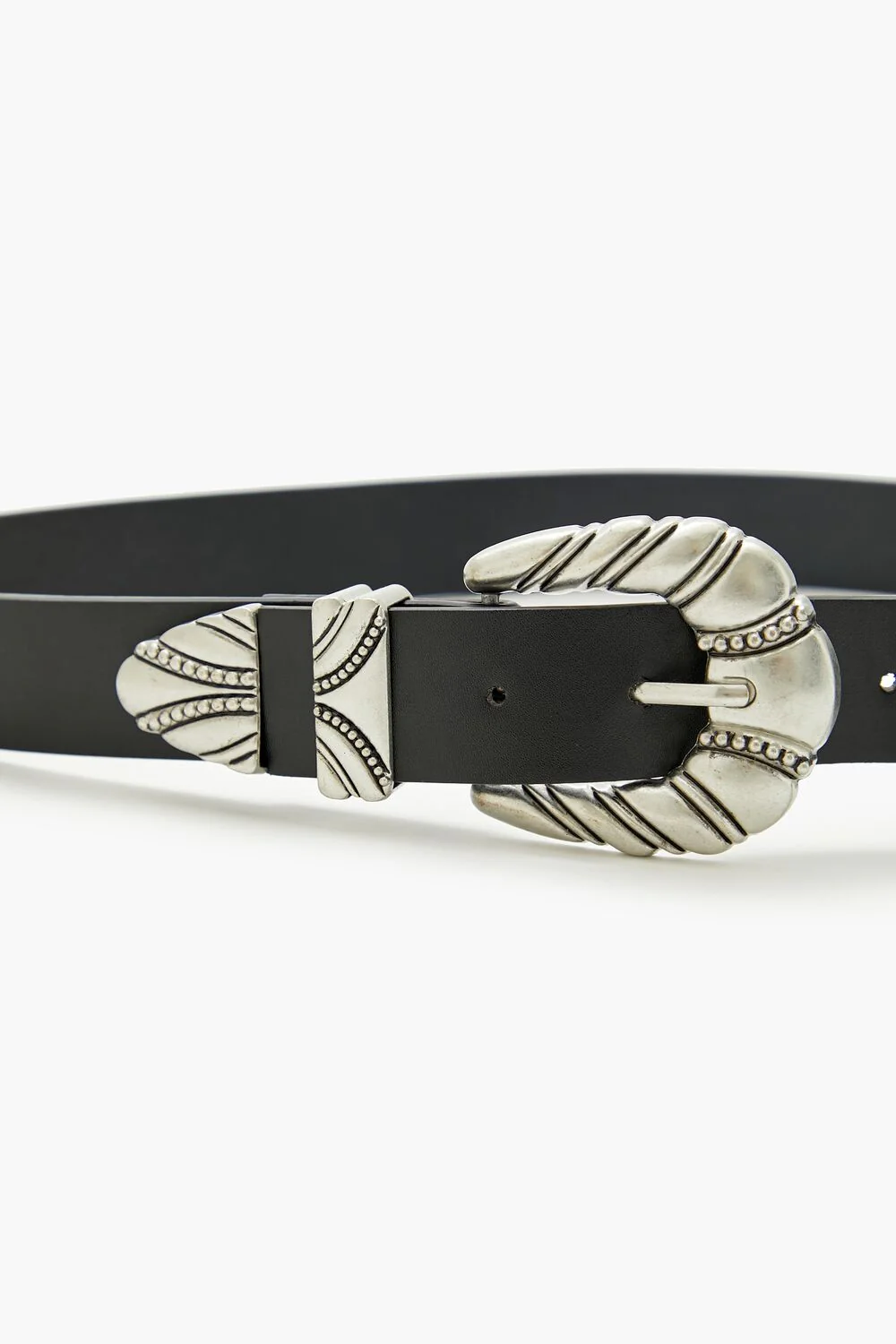 Etched Dual-Buckle Belt - Image 2