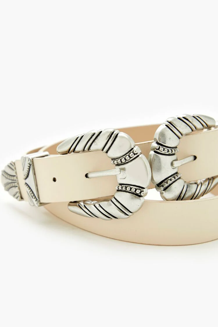 Etched Dual-Buckle Belt - Image 4