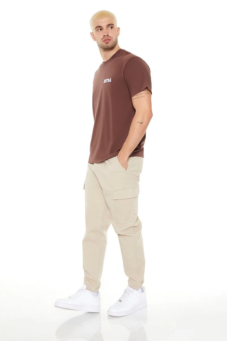 Drawstring Cargo Joggers - Image 10