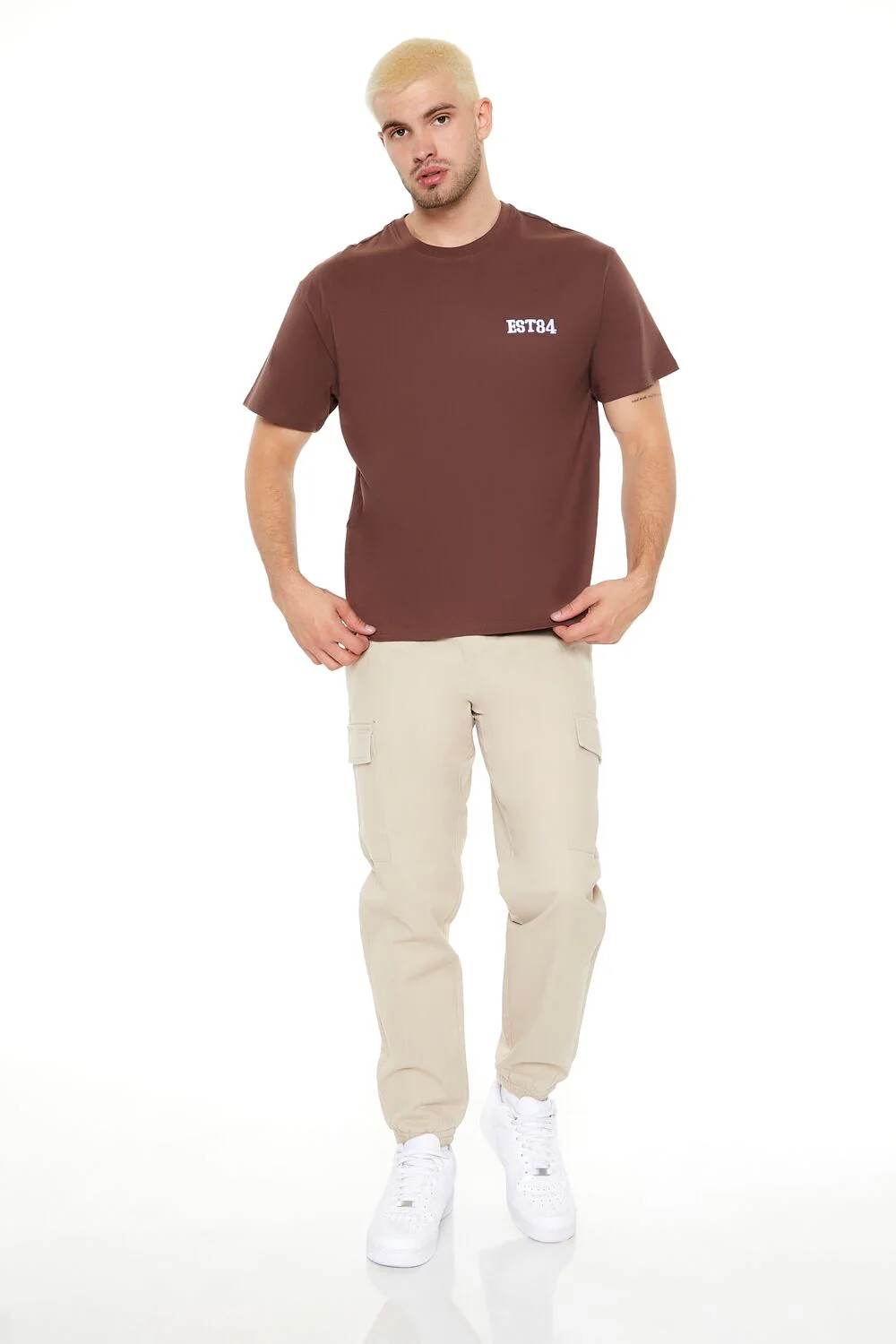 Drawstring Cargo Joggers - Image 13