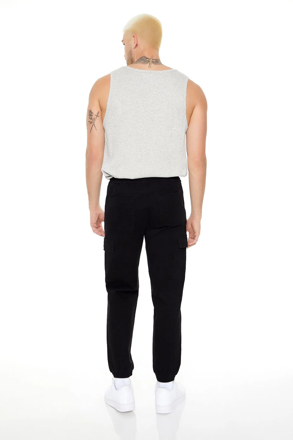 Drawstring Cargo Joggers - Image 3