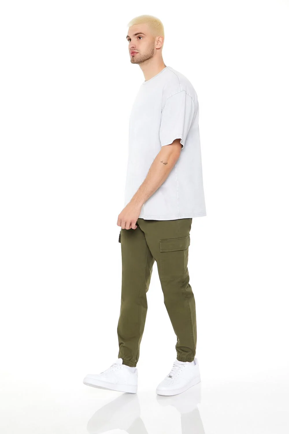 Drawstring Cargo Joggers - Image 6