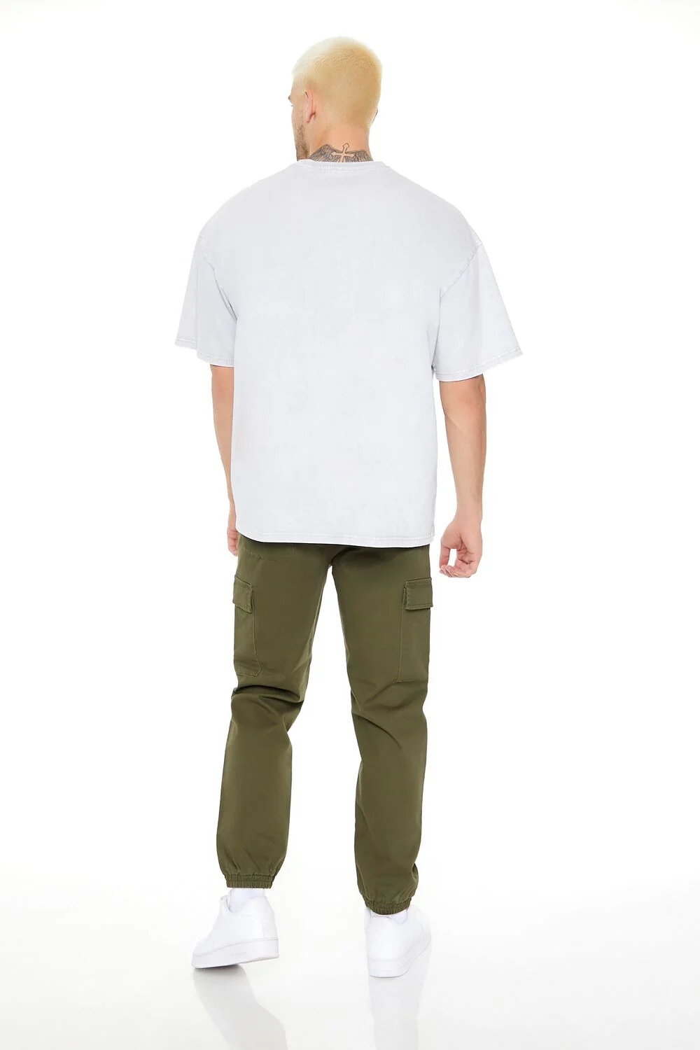 Drawstring Cargo Joggers - Image 7