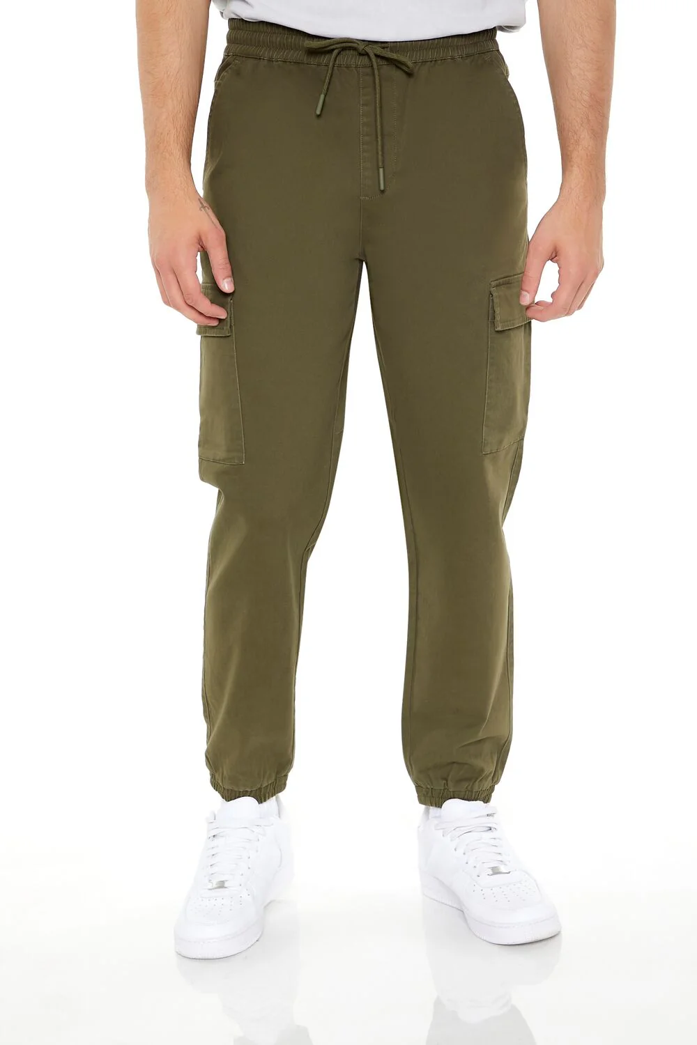 Drawstring Cargo Joggers - Image 8