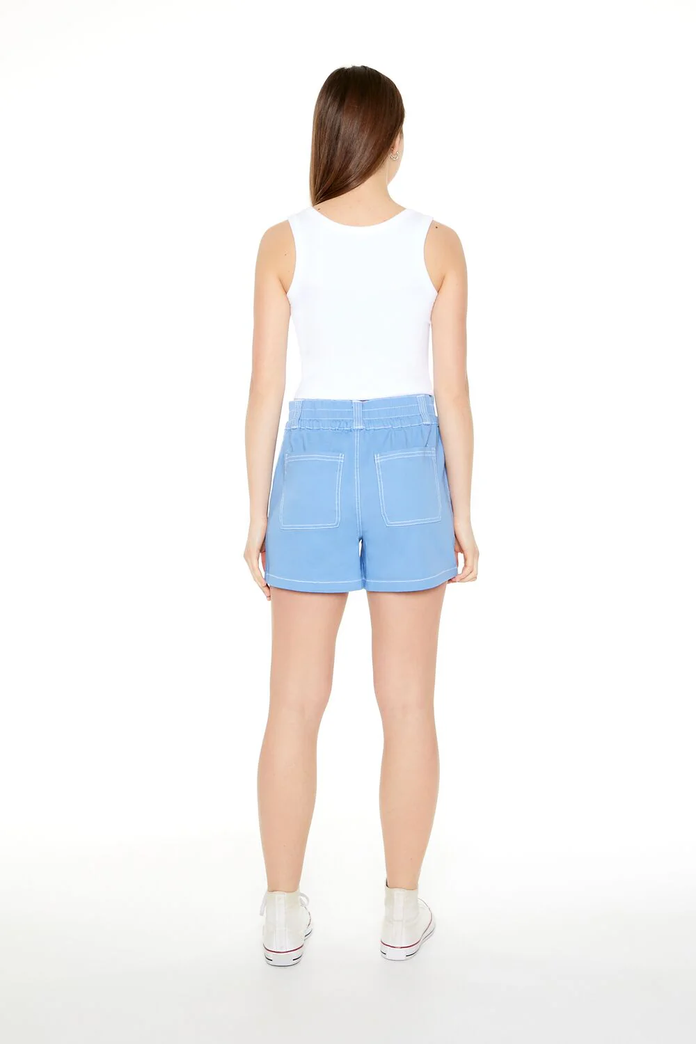 Twill Trouser Shorts - Image 8