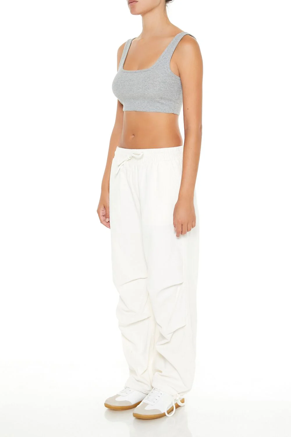 Corduroy Drawstring Joggers - Image 3