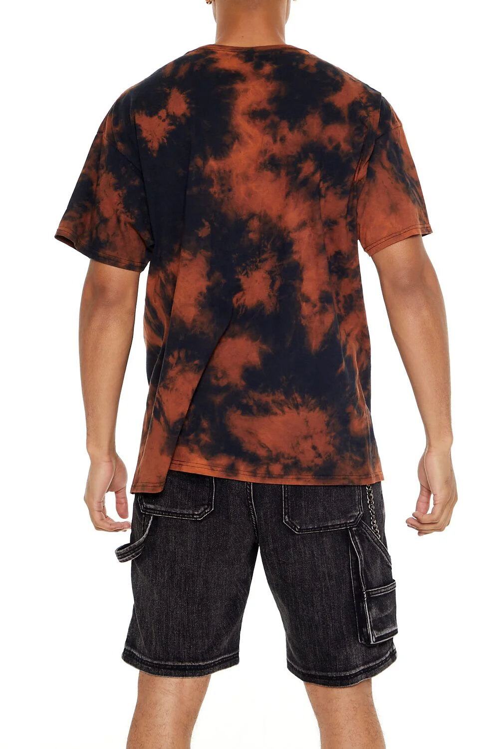 Guns N Roses Bleach Dye Graphic Tee - Image 6