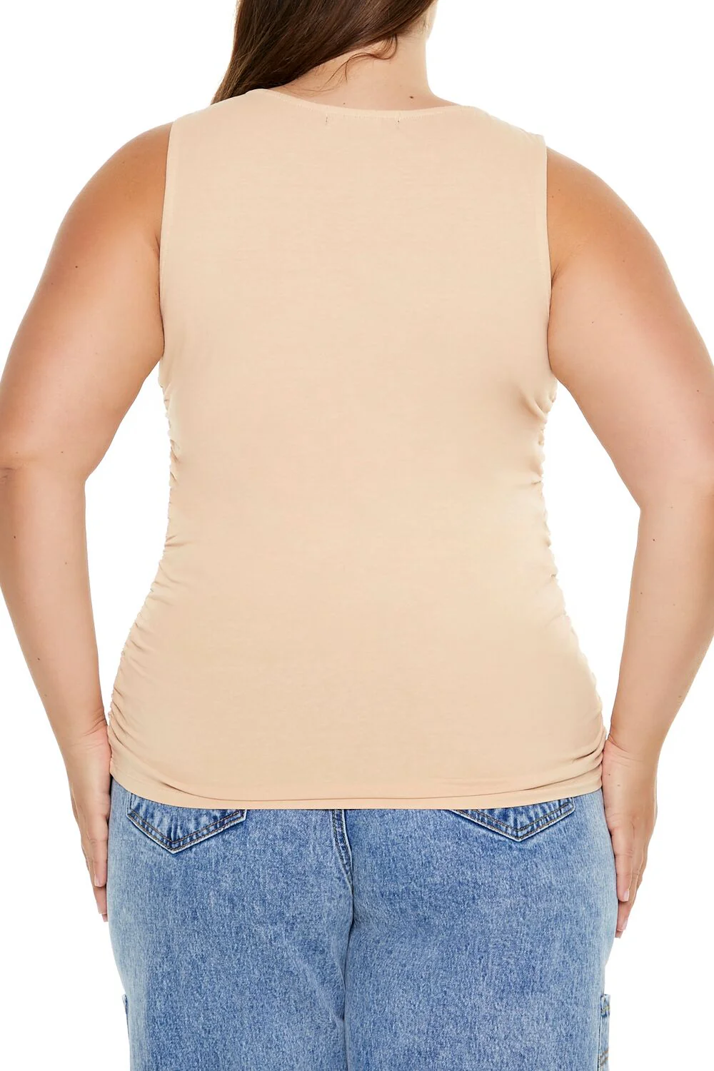 Plus Size Ruched Tank Top - Image 6