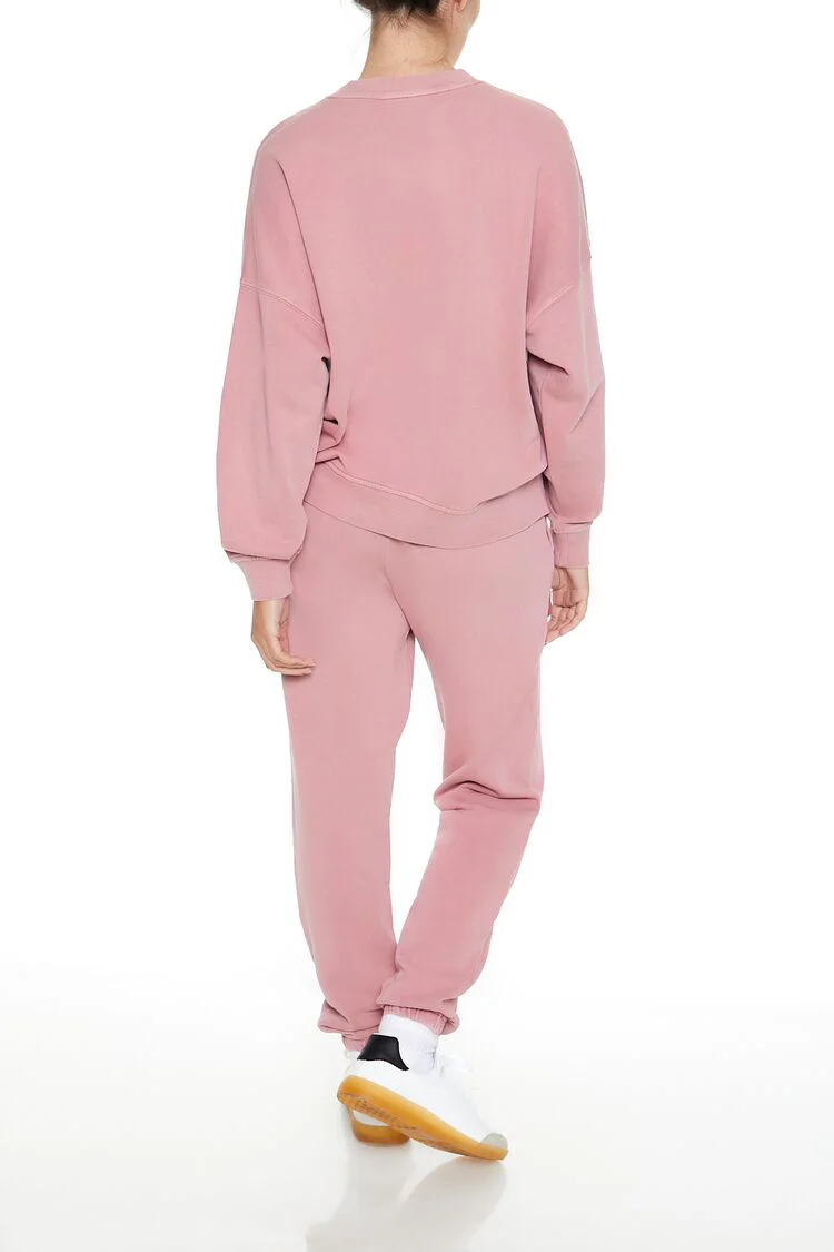 French Terry Drawstring Joggers - Image 3