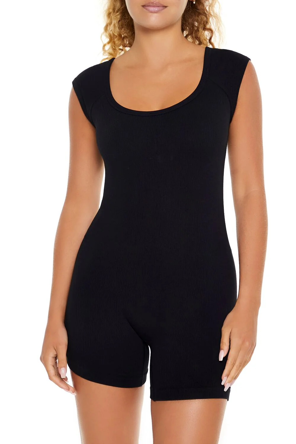Active Seamless Open-Back Romper - Image 2