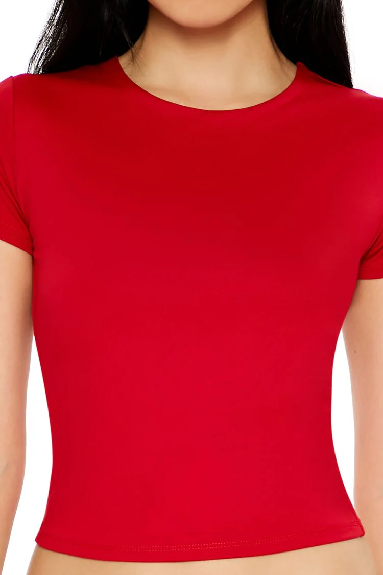 Contour Sculpt Short-Sleeve Tee - Image 9