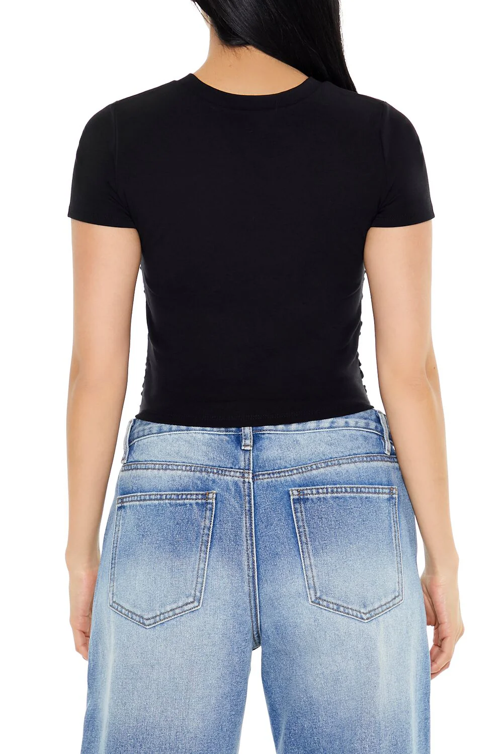 Ruched Crew Tee - Image 5